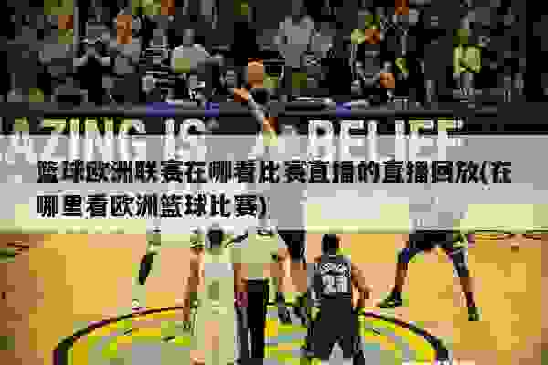 欧篮联赛篮球直播,欧篮联赛篮球直播，激情与技巧的碰撞