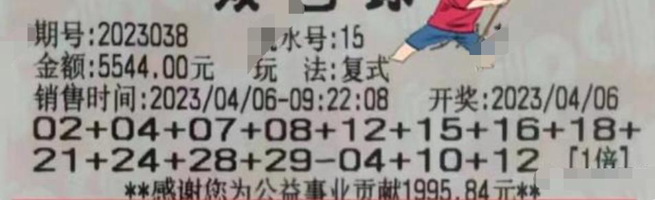 双色球第038期晒票,双色球第038期晒票——揭秘彩民的幸运时刻与理性投注